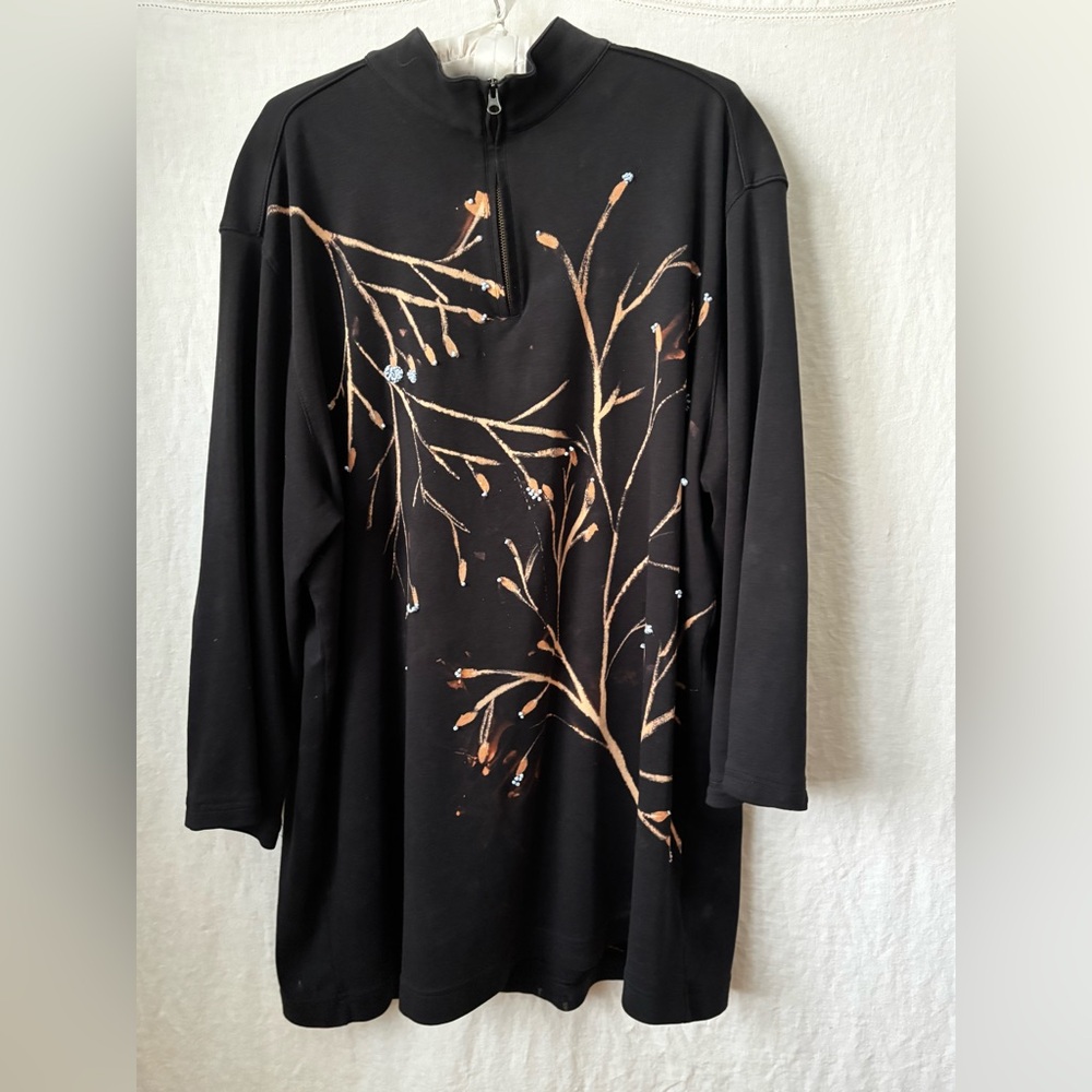 Asian style cotton top